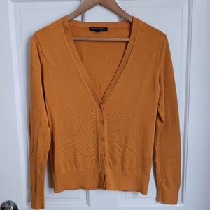 BANANA REPUBLIC cardigan sweater, yellow size S